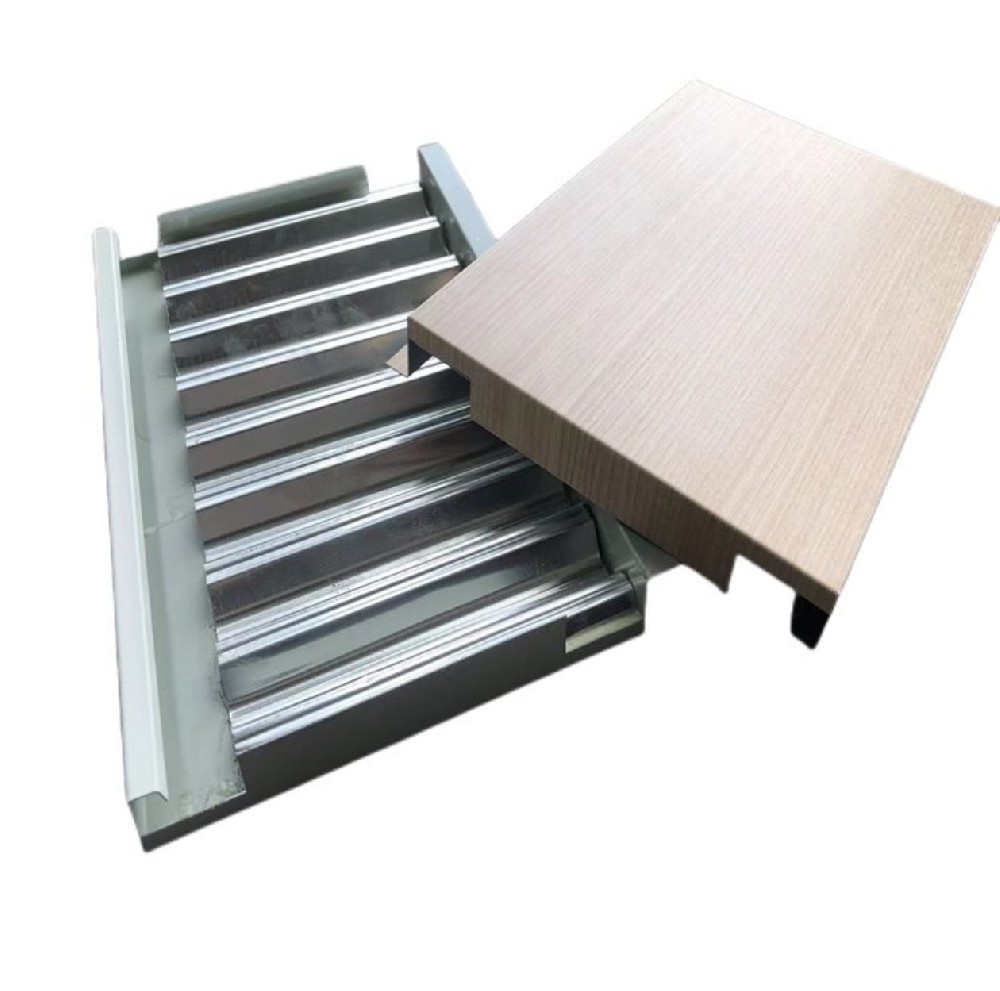 瓦楞鋁板吊頂圖片